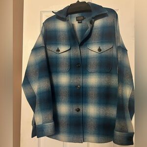 WOMEN'S WOOL SHIRT JACKET